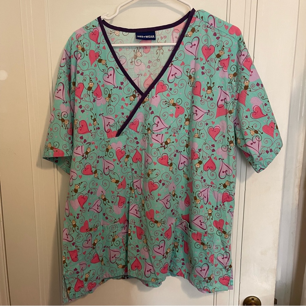 Med wear uniform/scrub. large